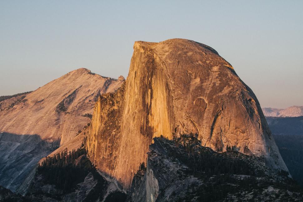 Free Image of Majestic Peak of a Towering Mountain 
