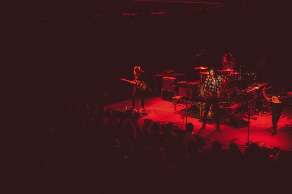 Free Image of Group of People on a Stage 