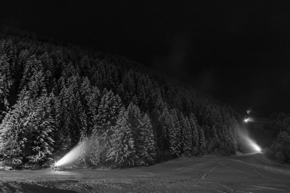 Free Image of Snow Covered Road 