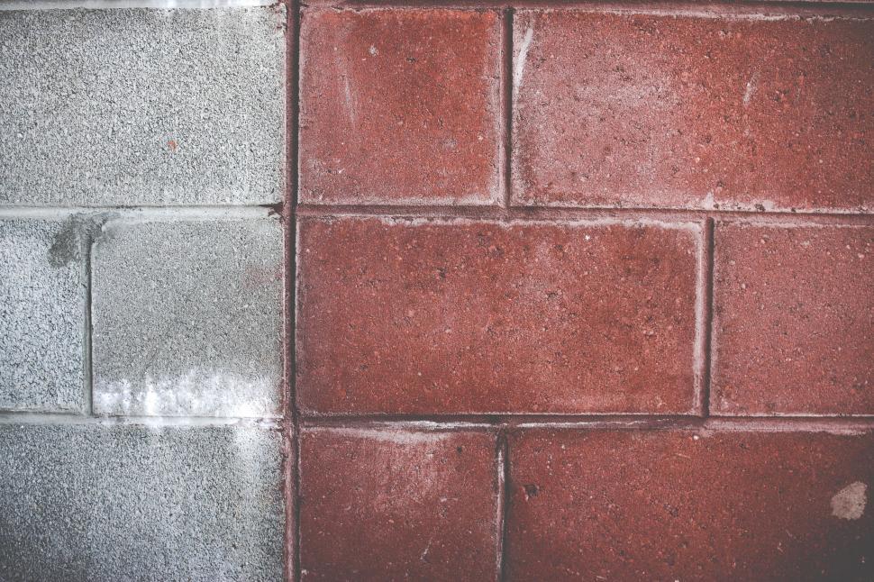 Free Image of Close Up of a Red Brick Wall 