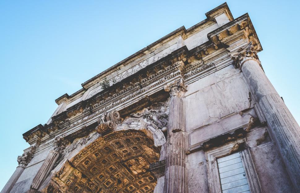 Free Image of Towering Building With Large Window 
