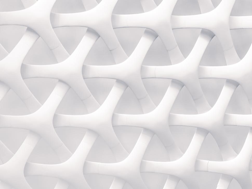 Free Image of Close Up of White Wall With Wavy Lines 