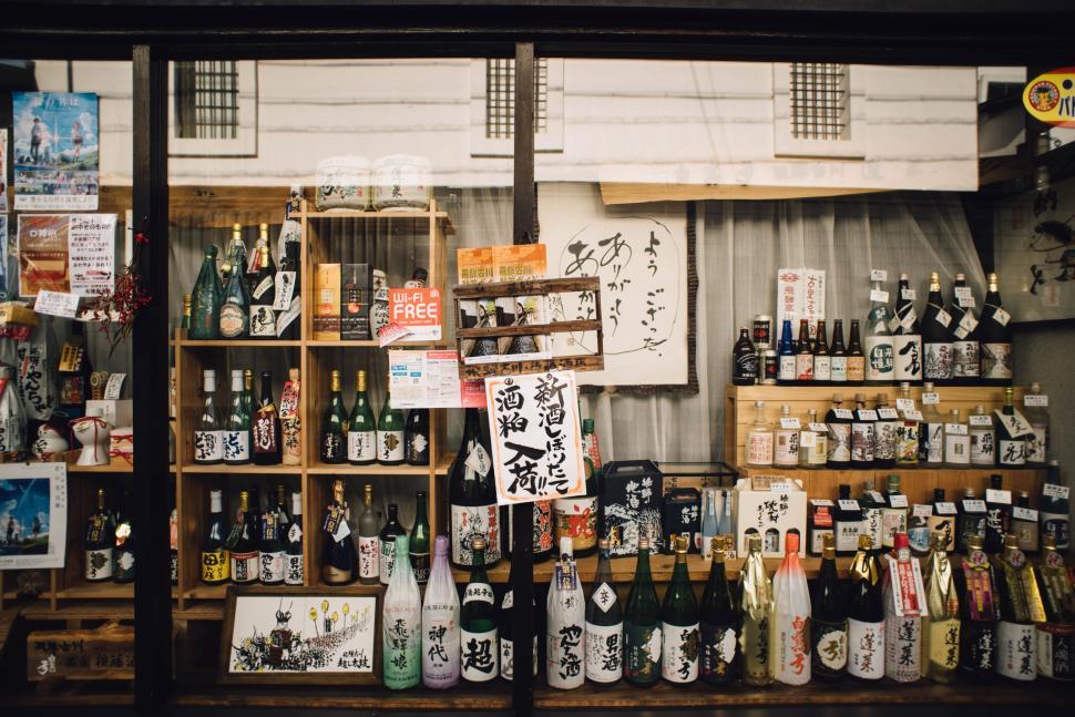 Free Image of A Store Filled With Bottles of Beer 