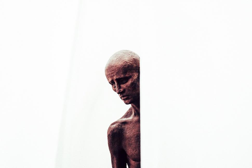 Free Image of Naked Man Standing 
