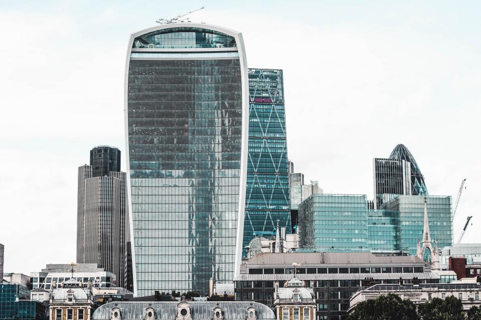 Free Image of View of the City of London Across the River Thames 