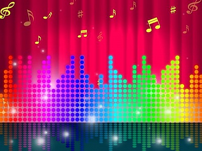 Free Stock Photo of Sounds Waves Background Shows Make Music Or Sing |  Download Free Images and Free Illustrations