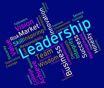 Download Leader word in business leadership concept for free