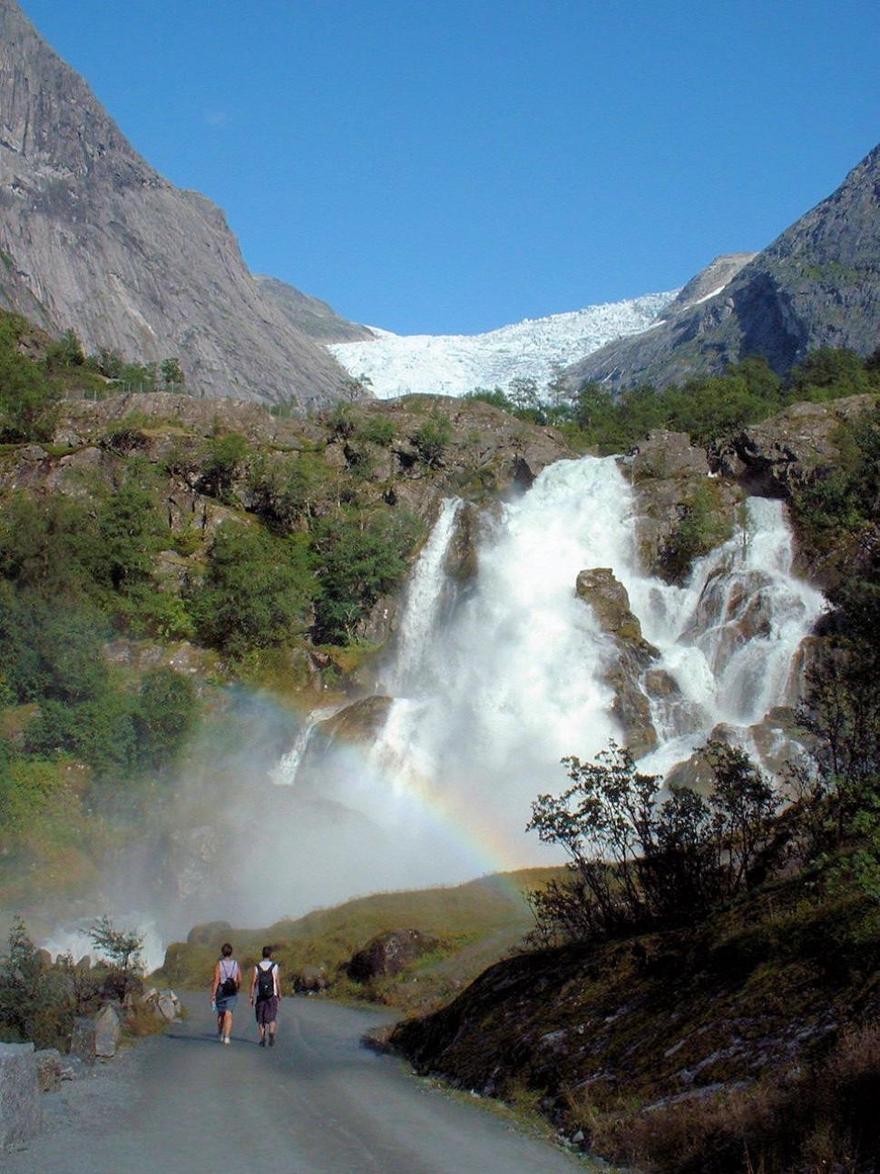 Free Image of Norway waterfall 