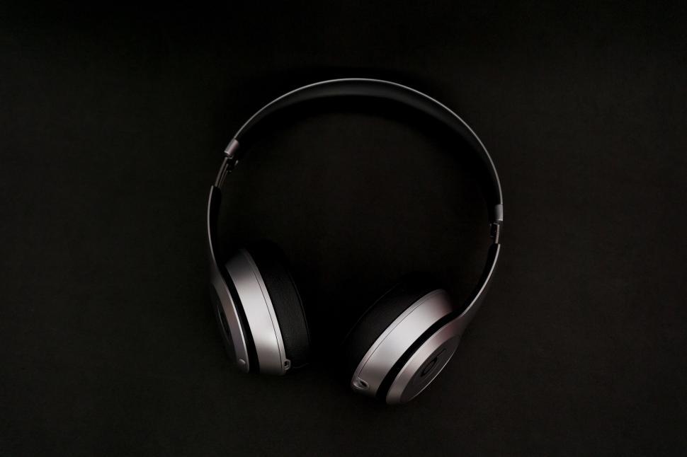 Free Image of Pair of Headphones on Table 