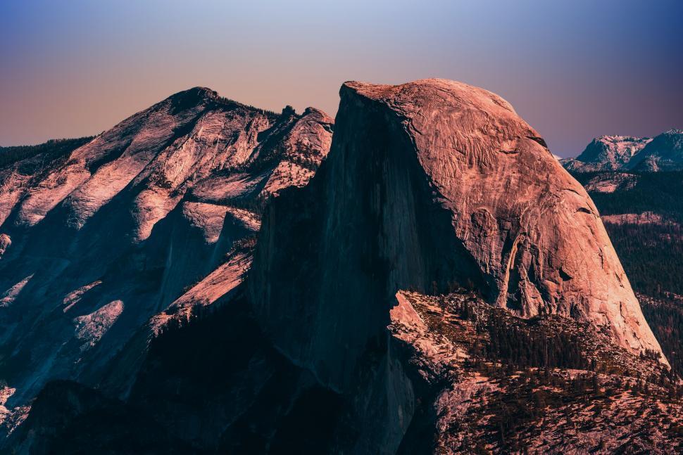Free Image of Majestic Mountain With Tall Rock Formation 