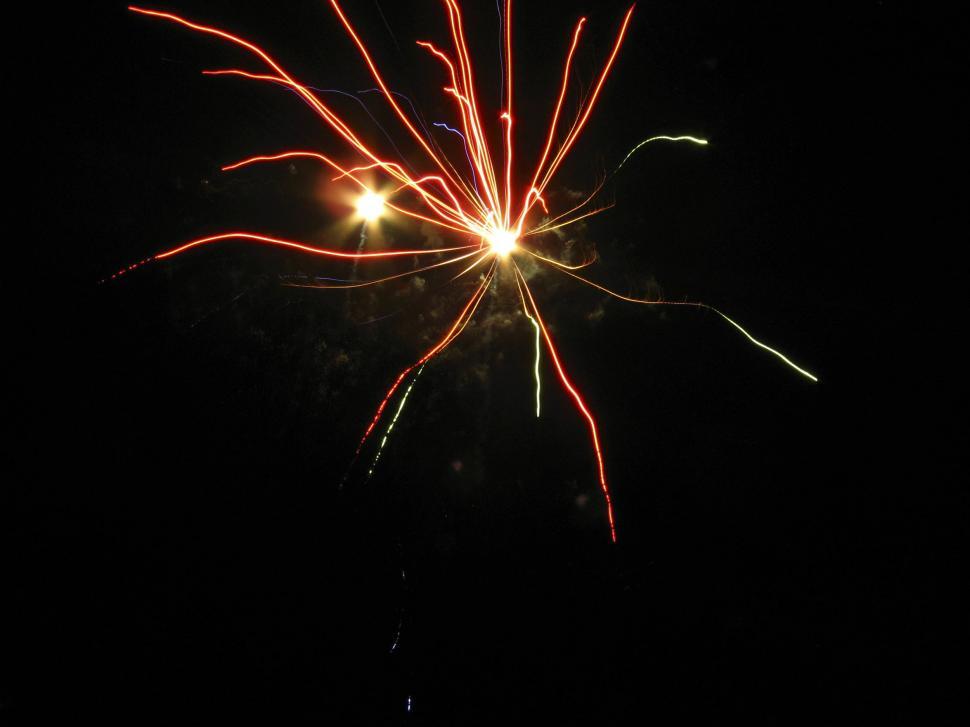 Free Image of small firework 