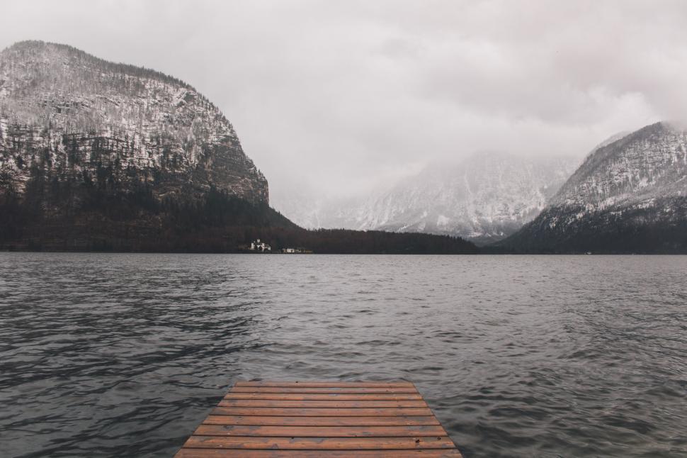 Free Image of Wooden Dock on a Lake 