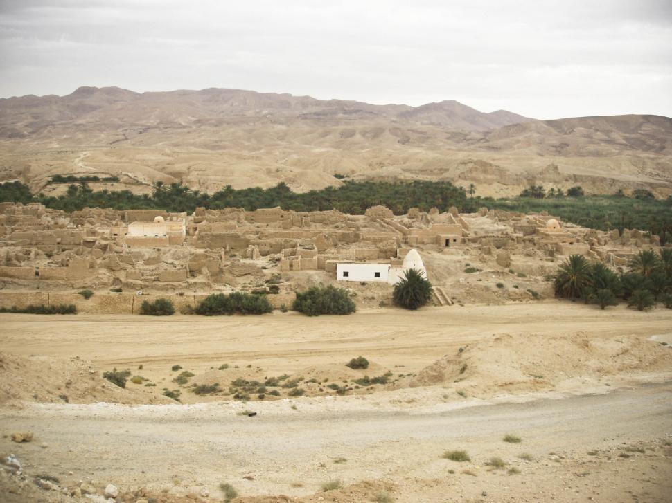 Free Image of Tunisian Desert houses 