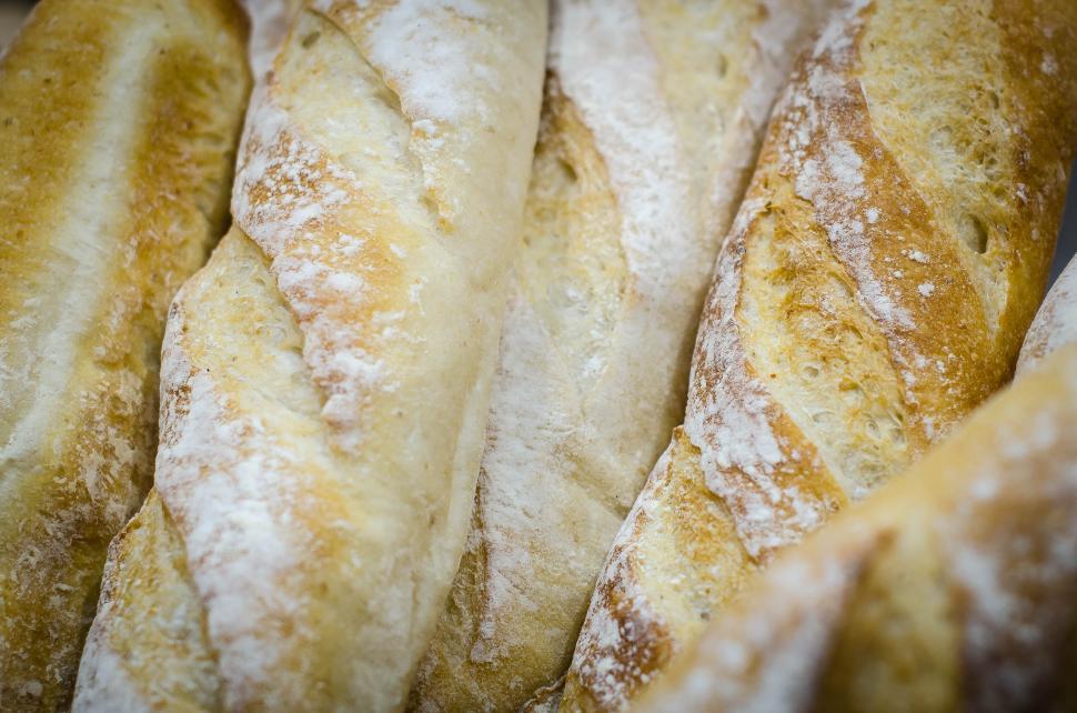 Free Image of Home made bread closeup 