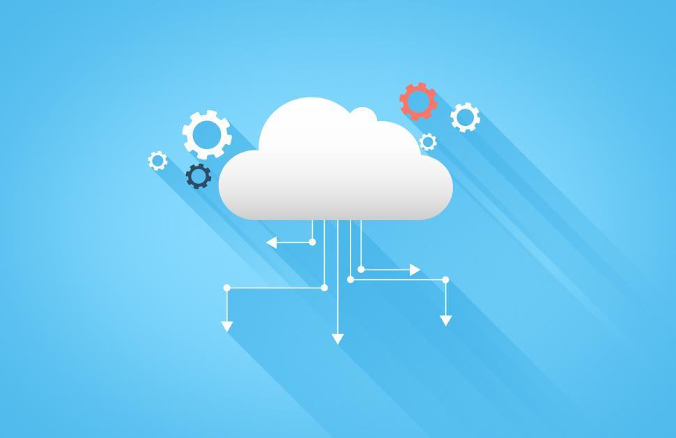 Free Image of Cloud Computing and Cloud Technology 