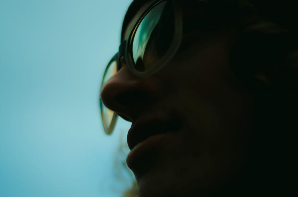 Free Image of Close Up Portrait of Person Wearing Glasses 