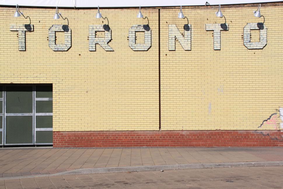 Free Image of Brick Building With Toronto Sign 