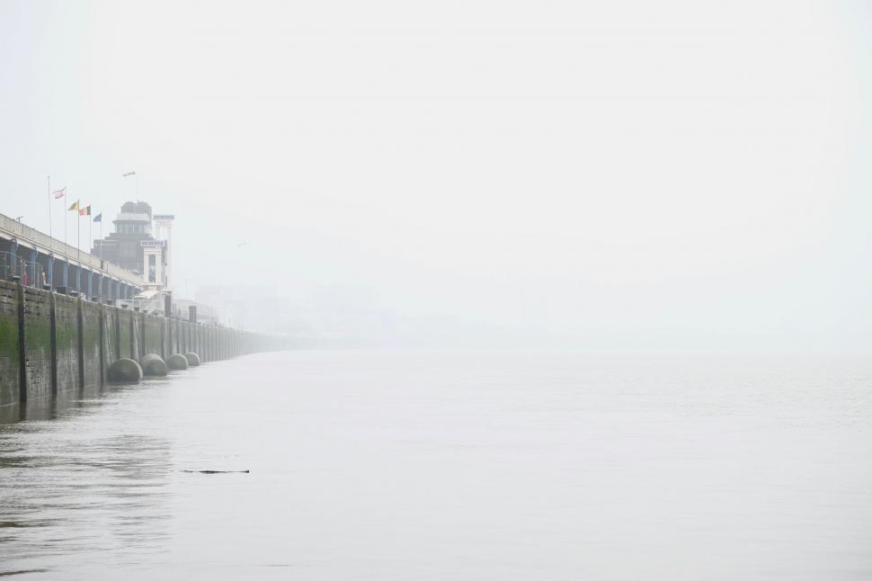 Free Image of Pier in the Fog 