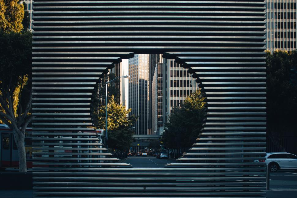 Free Image of Modern Building With Hole in the Middle 