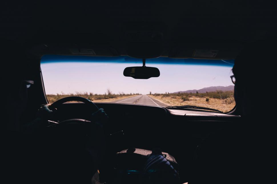 Free Image of View From Inside a Vehicle 
