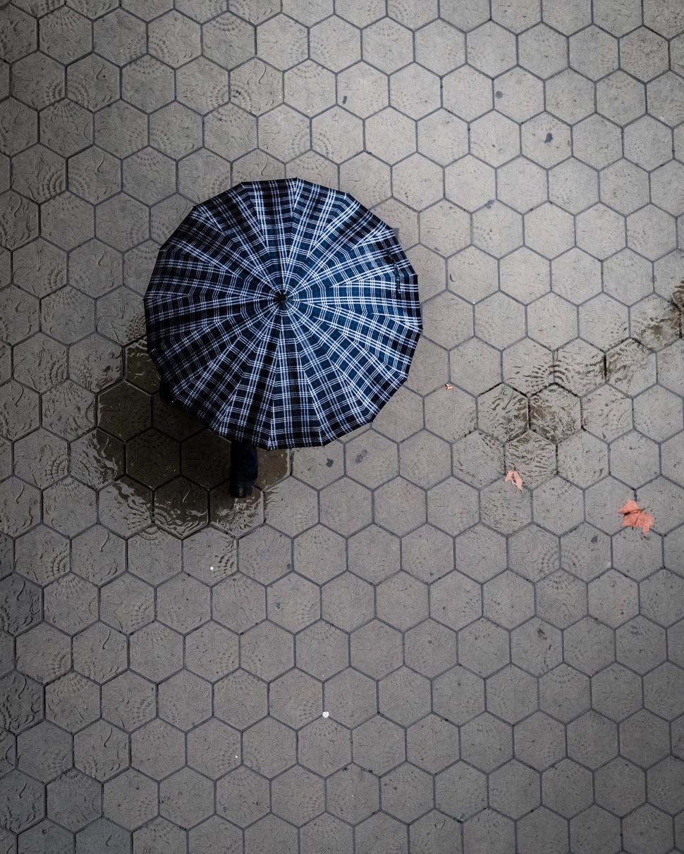 Free Image of Umbrella on the Ground 