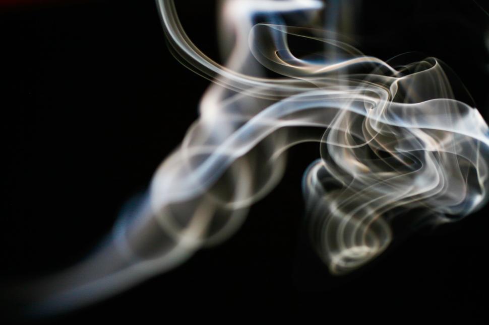 Free Image of Monochrome Image With Smoke Emission 