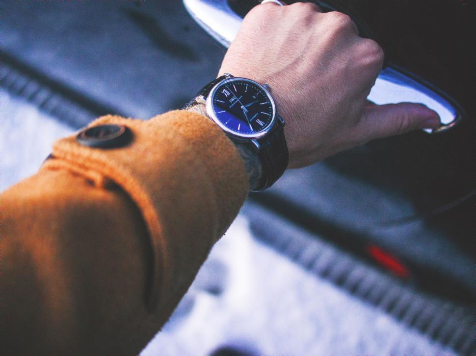Free Image of Person Wearing a Watch on Their Wrist 