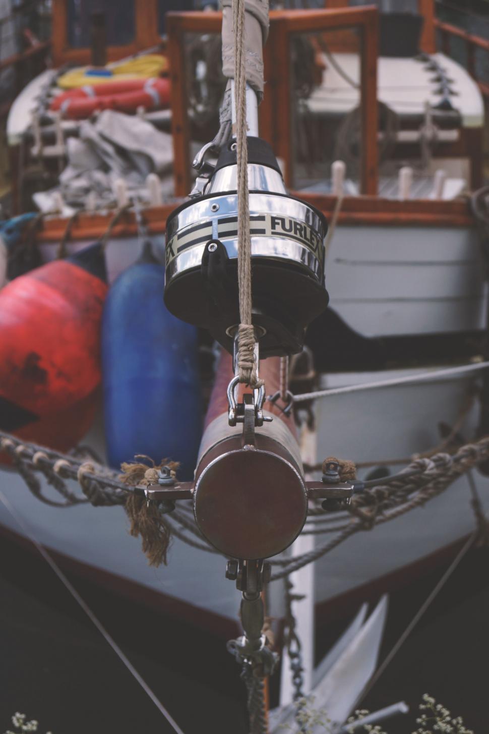 Free Image of Close Up of a Boat in a Body of Water 