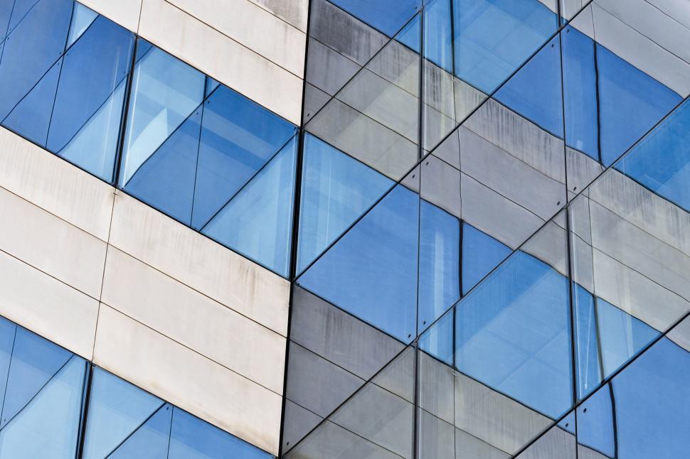 Free Image of Close Up of Building With Many Windows 