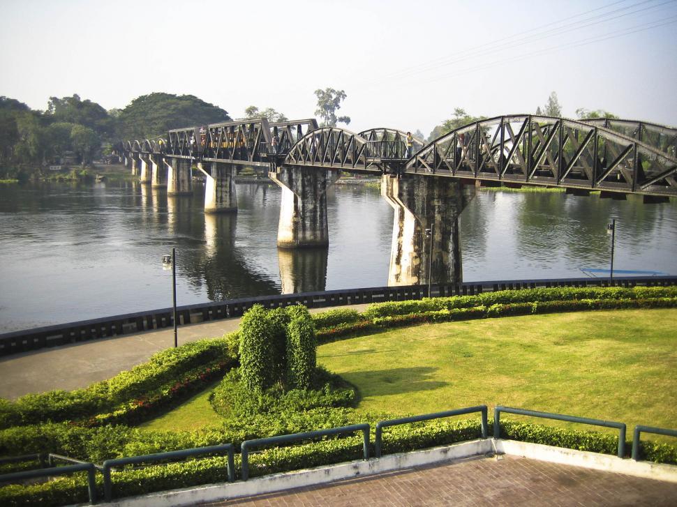 Free Image of river kwai bridge 