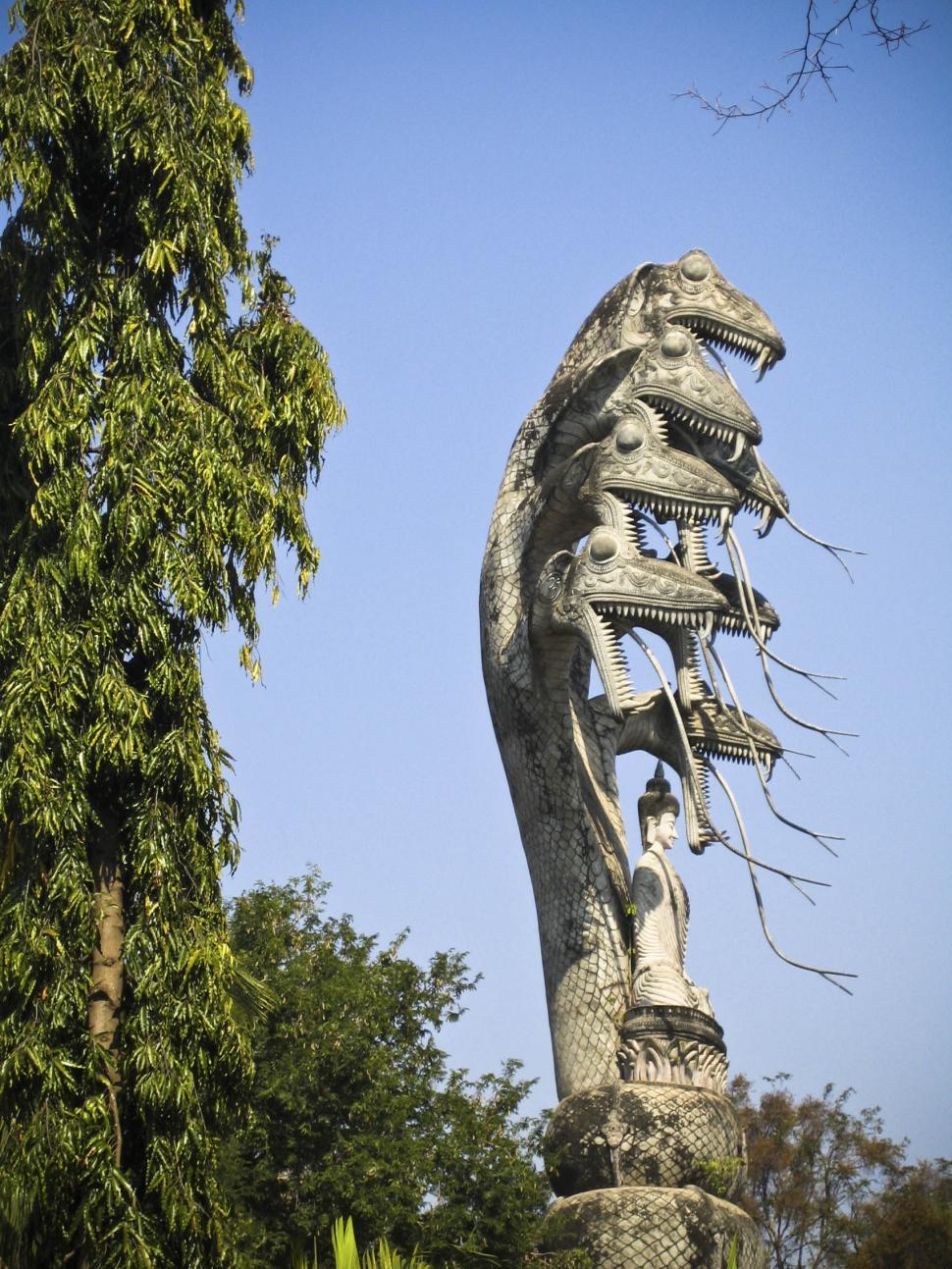 Download Free Stock Photo of Sculpture Monument in Thailand 