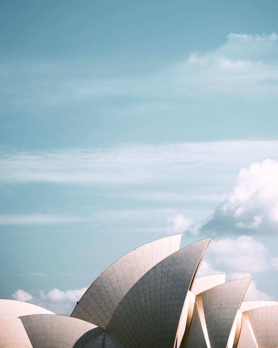Free Image of Sydney Opera House Viewed From the Water 