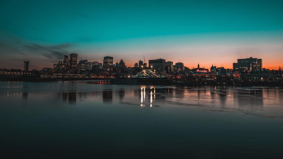 Free Image of Cityscape Across the Water 