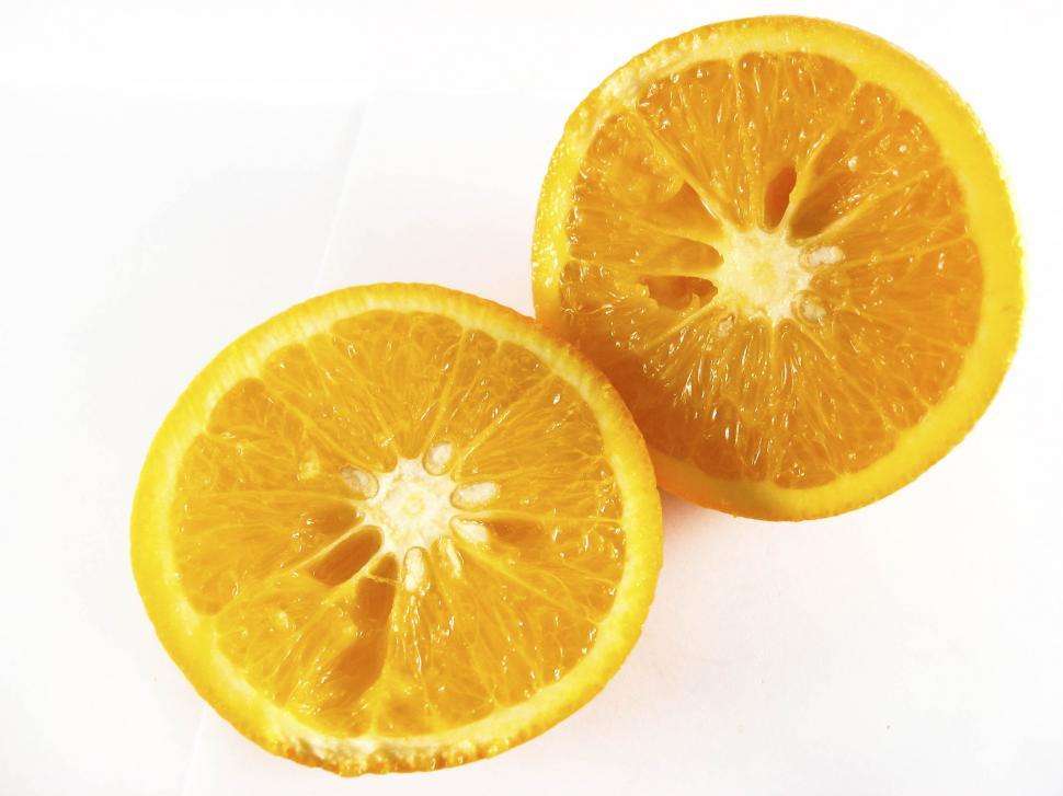 Free Image of sliced orange 