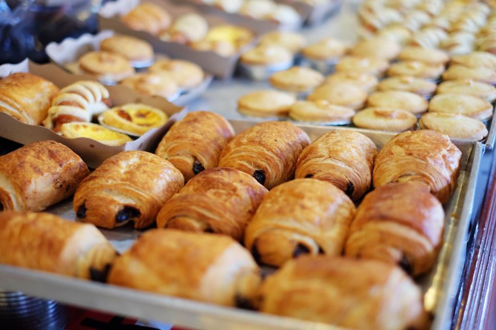 Free Image of Assorted Pastries Displayed on Table 
