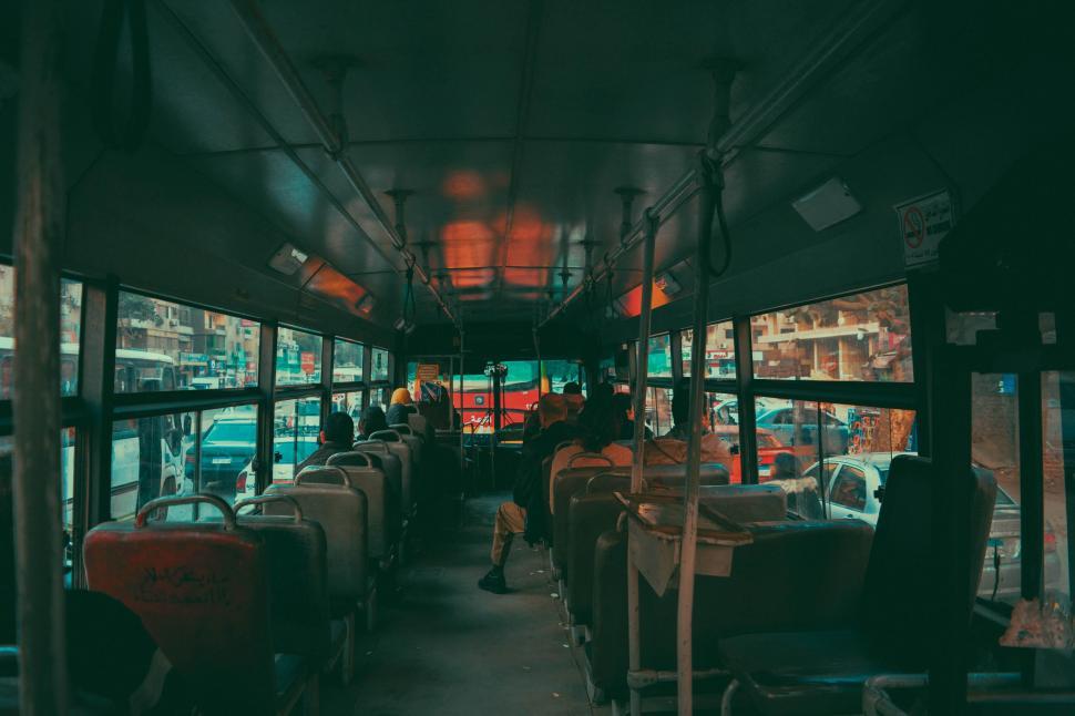 Free Image of Bus With Many Empty Seats 