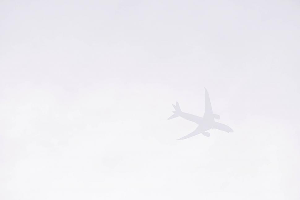Free Image of A Plane Flying in the Sky 
