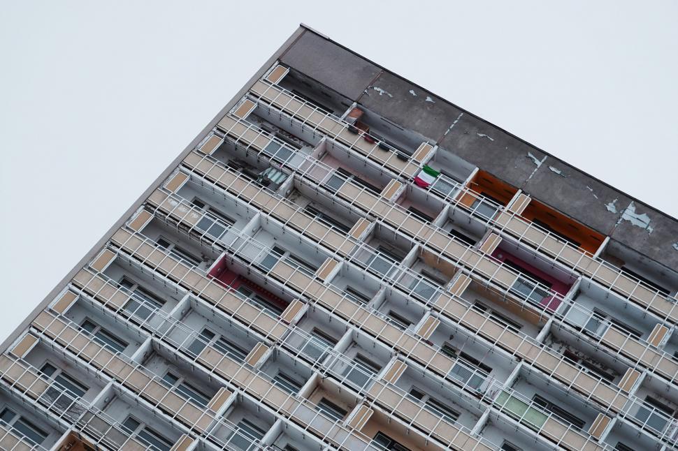 Free Image of Tall Building With Balconies 