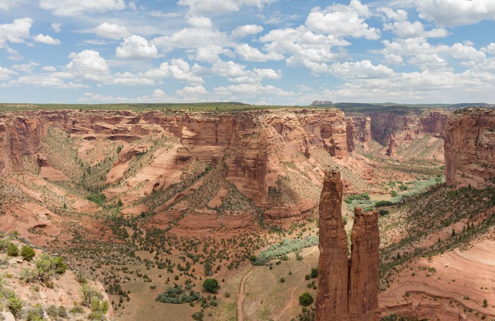 Free Image of Majestic Canyons and Mountains in View 