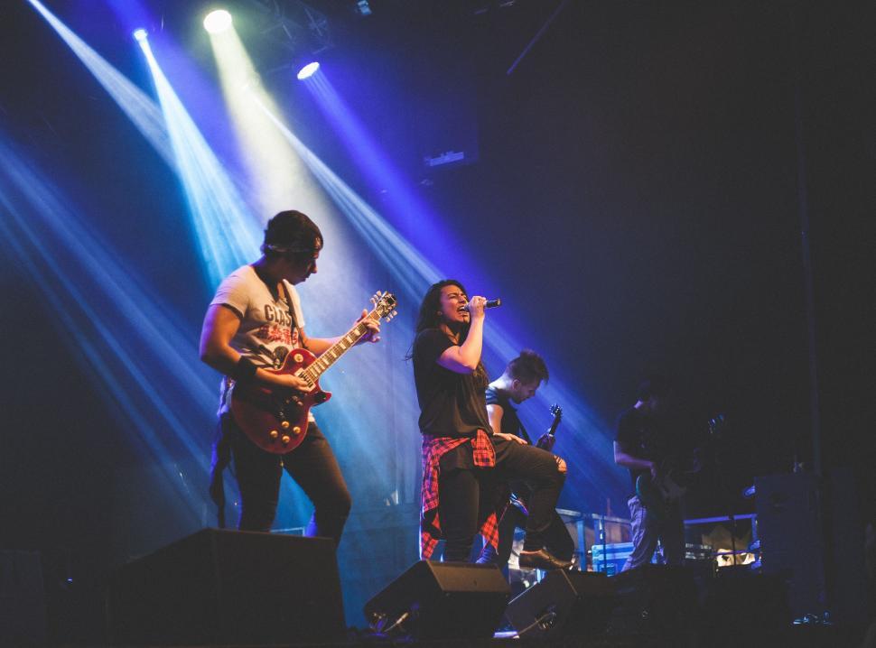 Free Image of Group of People Performing on Stage 