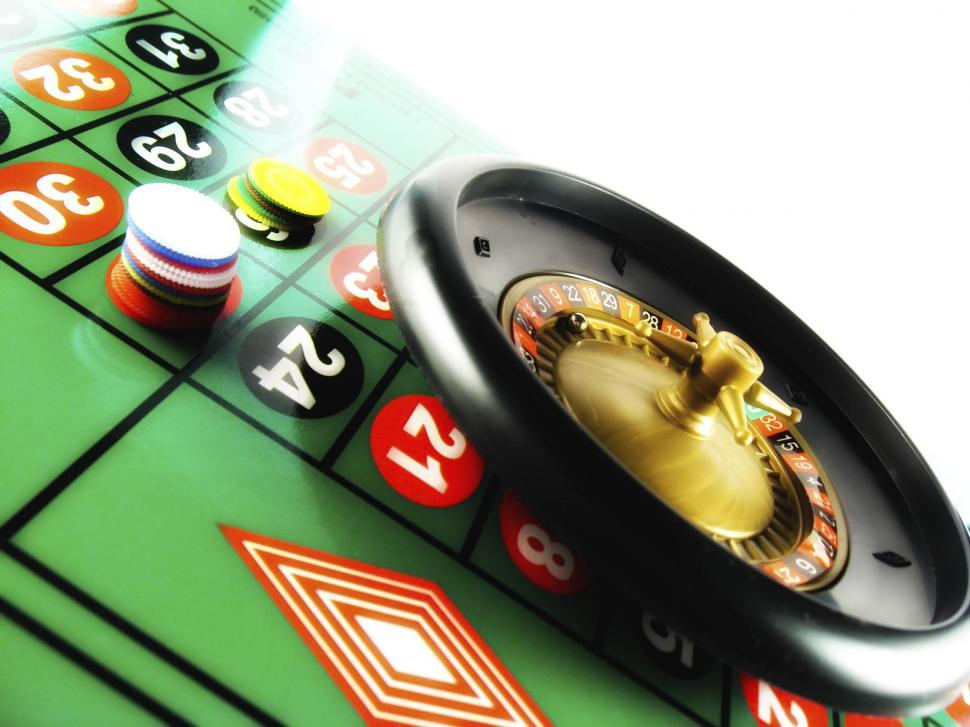 Free Image of Roulette table 