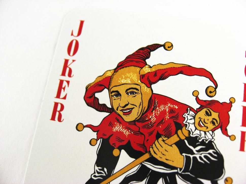 Free Image of playing card - one joker 