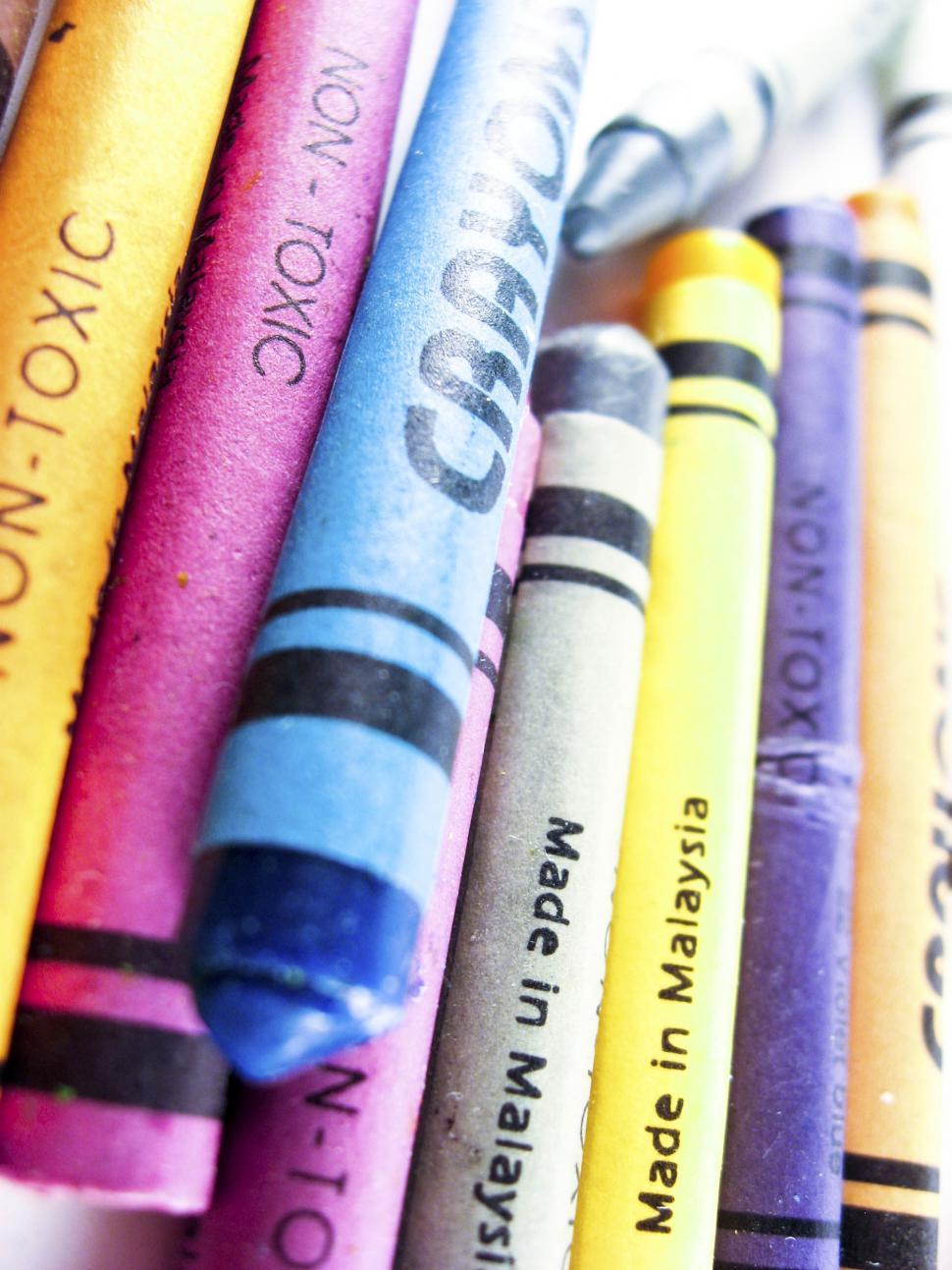 Free Image of crayons 