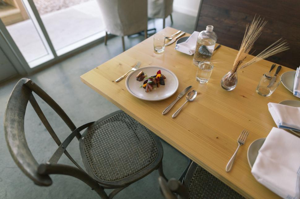 Free Image of Table Set With Plate of Food 