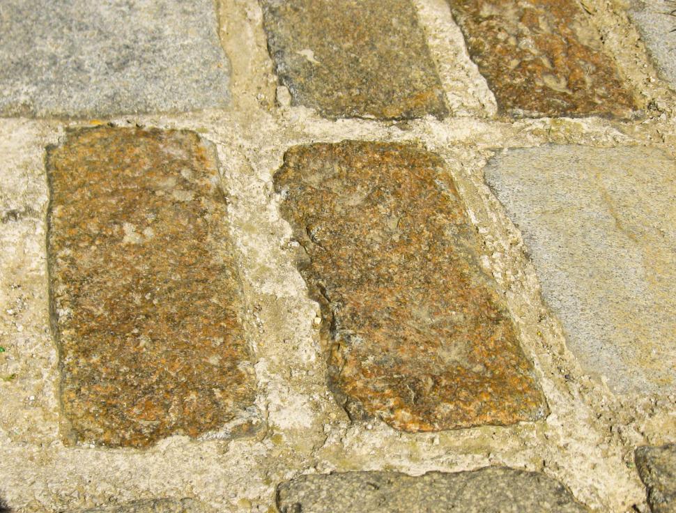 Free Image of Pavement of granite stone 