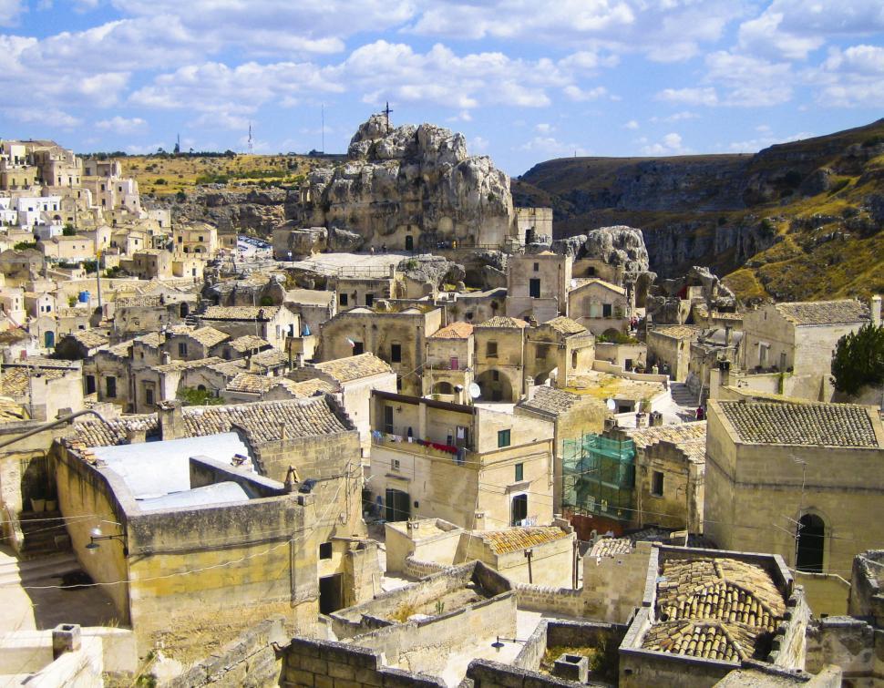 Free Image of Ancient Sicilian Village 