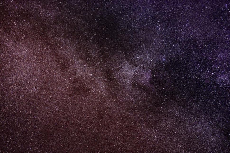 Free Image of Starry Night Sky With Clouds 