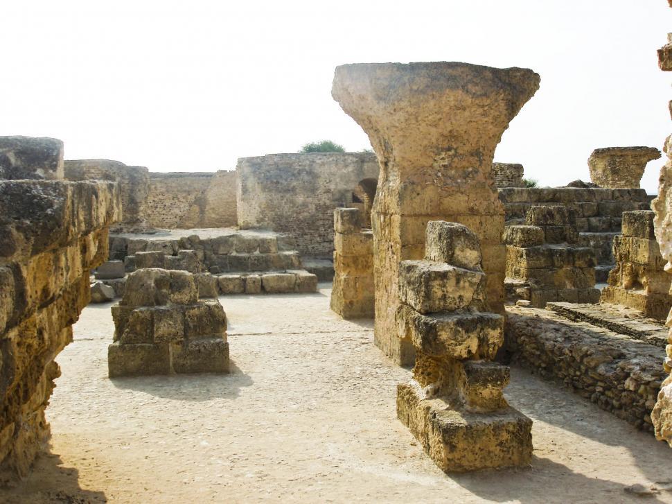 Free Image of Ruins in Tunisia 