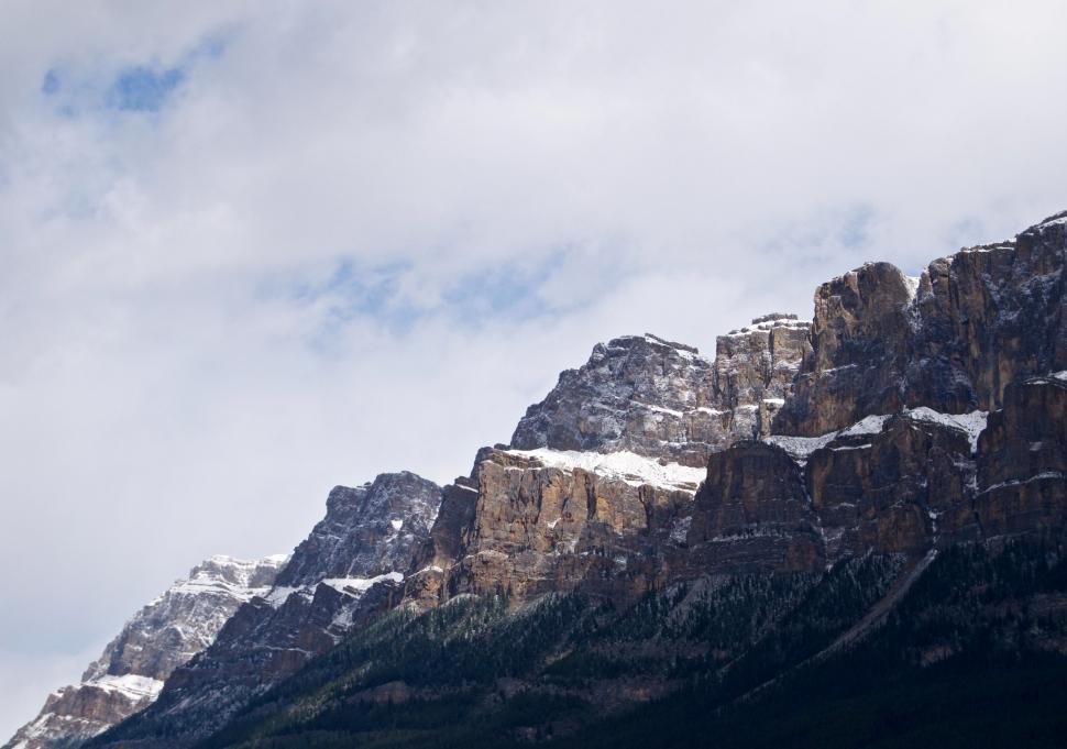 Free Image of Majestic Snow-Capped Mountain 