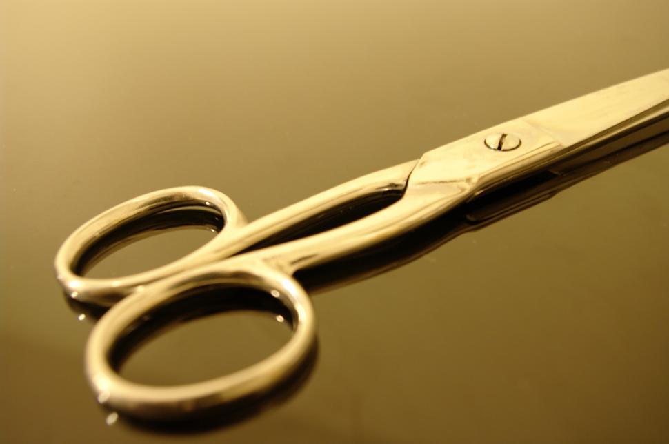 Free Image of Pair of Scissors on Table 